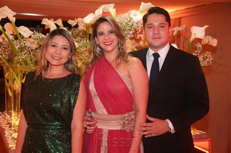 Alana Fabricio, Debora Maia e Victor Paz