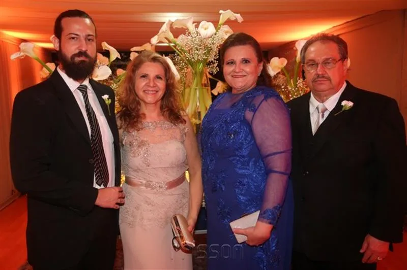Andre, Sandra Farias, Gladys e Gerardo Camilo