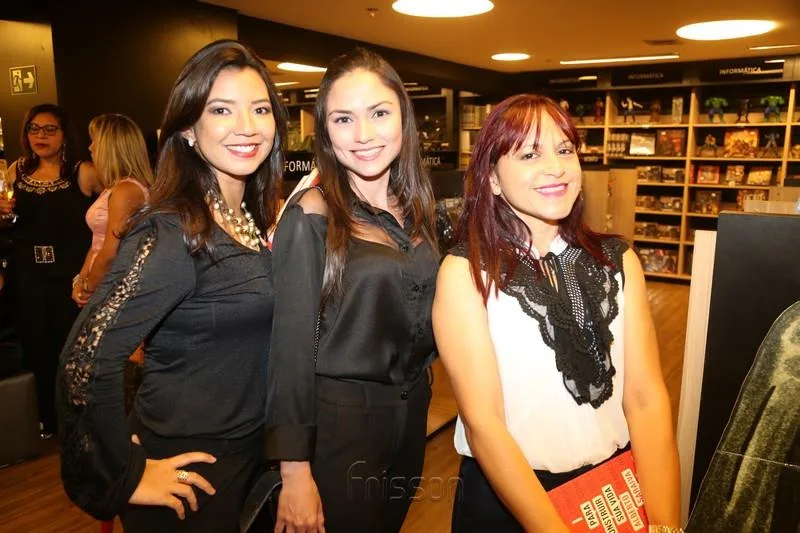 Cleiciane Rodrigues, Janassa Sampaio e Cida Carvalho
