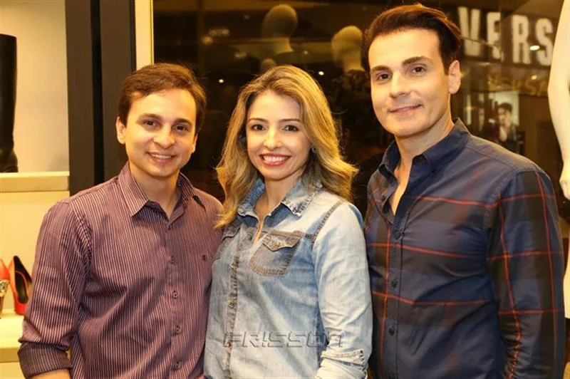 Eduardo Furlani, Daniele Peixoto e Rodrigo Maia