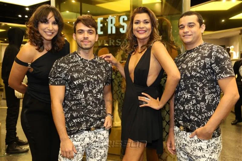 Flávia Rocha, Carlos Milani, Deny Braga e Pedro Raphael