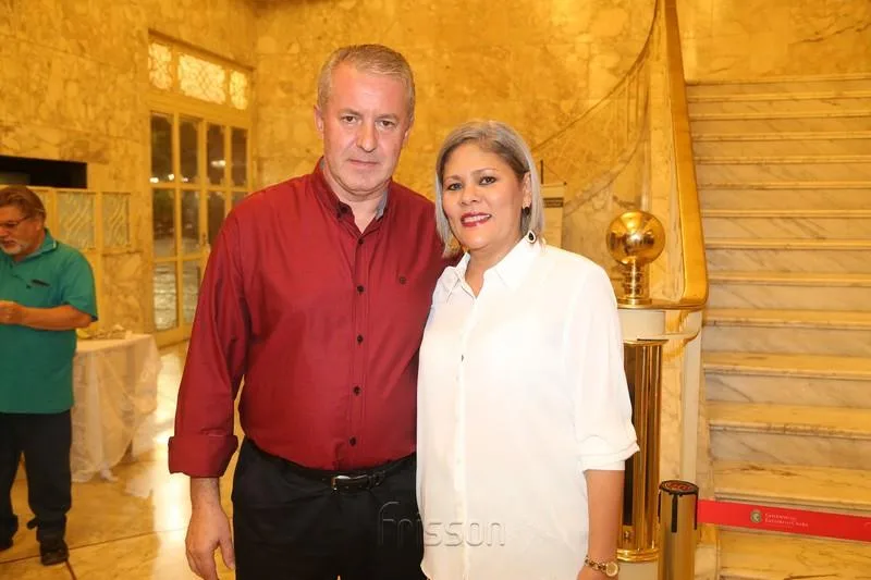 Claudio Trento e Teresa Maia