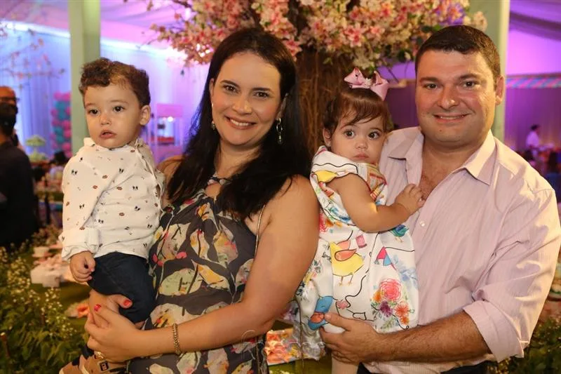 Arthur, Andrea, Cecilia e Fabricio Cunto
