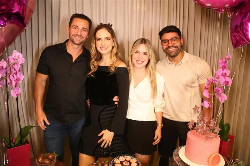 Daniel, Darli Oliveira, Duanne e Felipe Borges