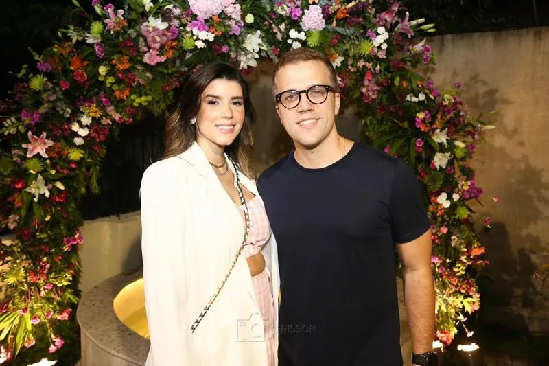 Carla Diógenes e Carlos Arruda