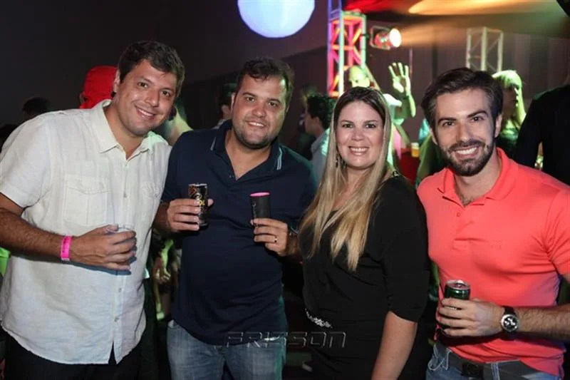Alexandre, Leandro, Mariana Tremaroli e Giovano Ferrarezi