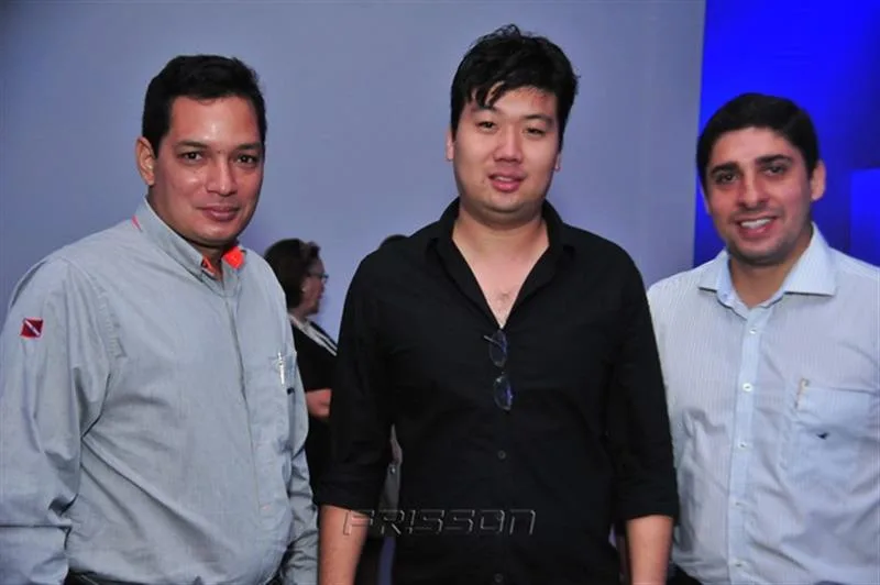 Adriano Santos, Natan Hirano e Barreto Neto