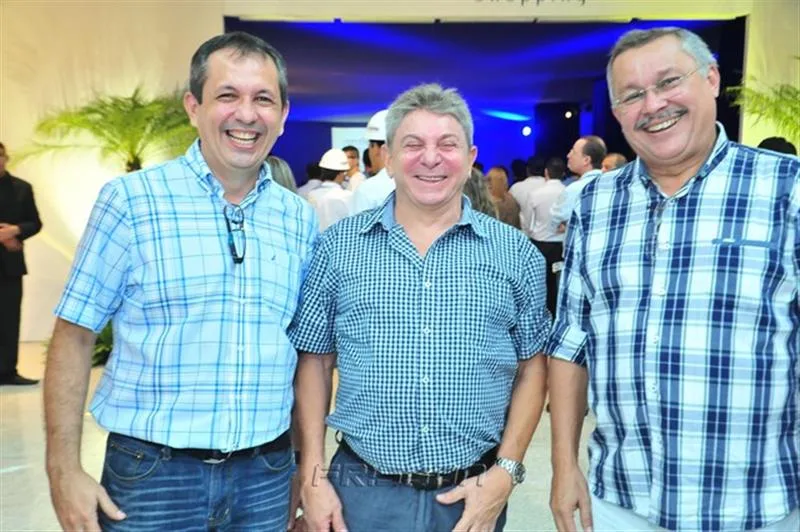 Adriano, João Rabelo e Clarindo