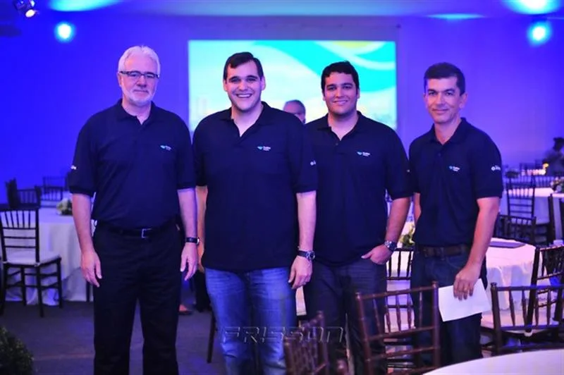 Alexandre Vilela, Marcelo Filho, Renato Tavares e Francisco Barcelar