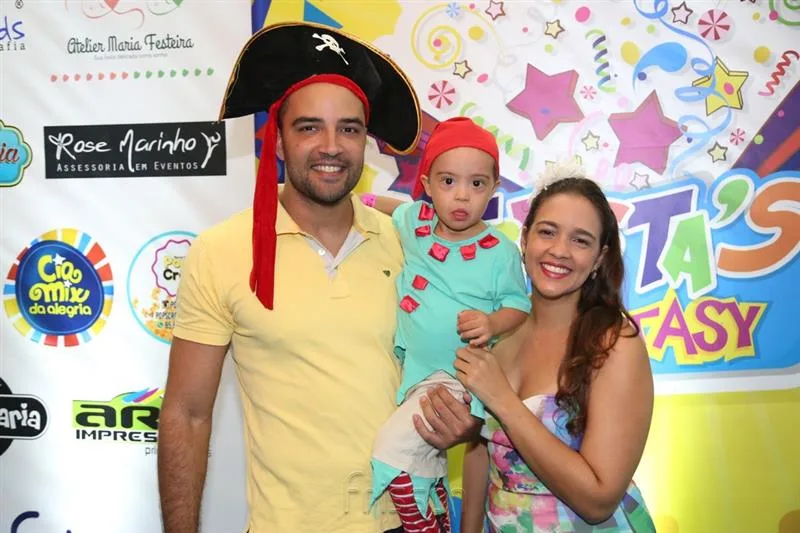 Davi, Thawan Araripe e Isabella Cunha