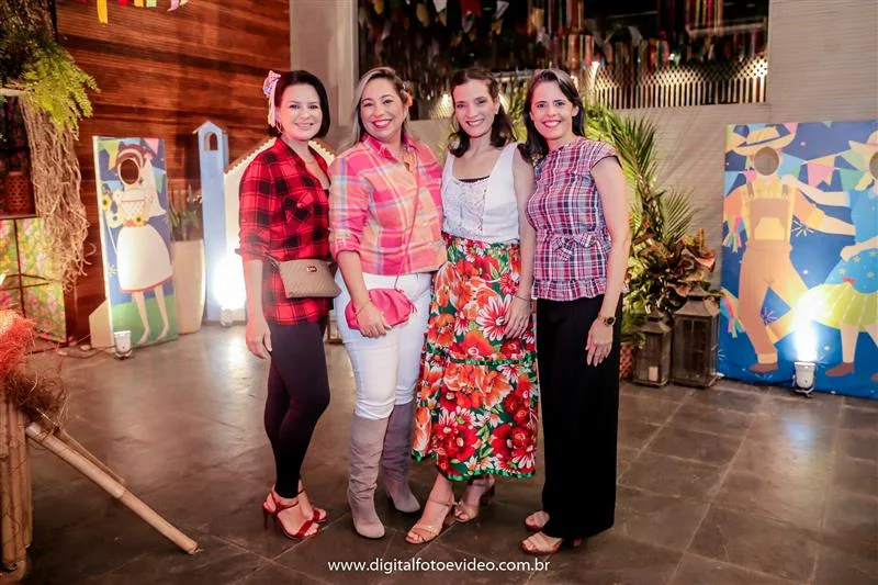 Alessandra Viana, Suzana Figueiredo, Raquel Aderaldo e Elliana Marrero
