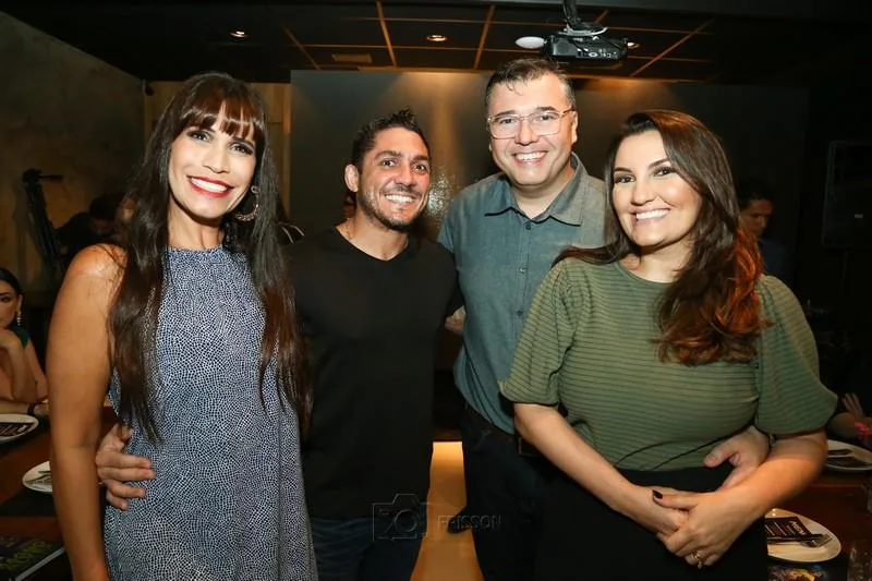 Carla Fernandes, Carlos Medeiros, Lecio Freire e Mariana Sasso