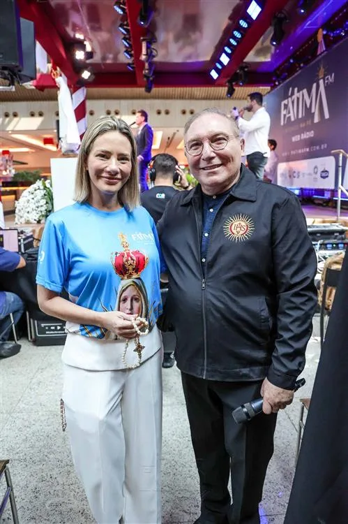 Gaída Dias e Padre Eugênio