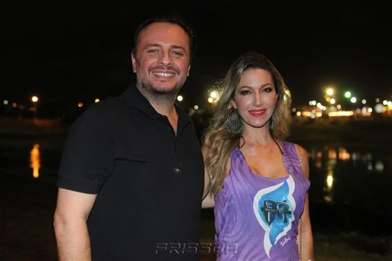 Adriano Nogueira e Carmem Rangel