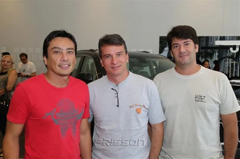 Alexandre Braga, Barroso Filho e Ricardo Kiodi