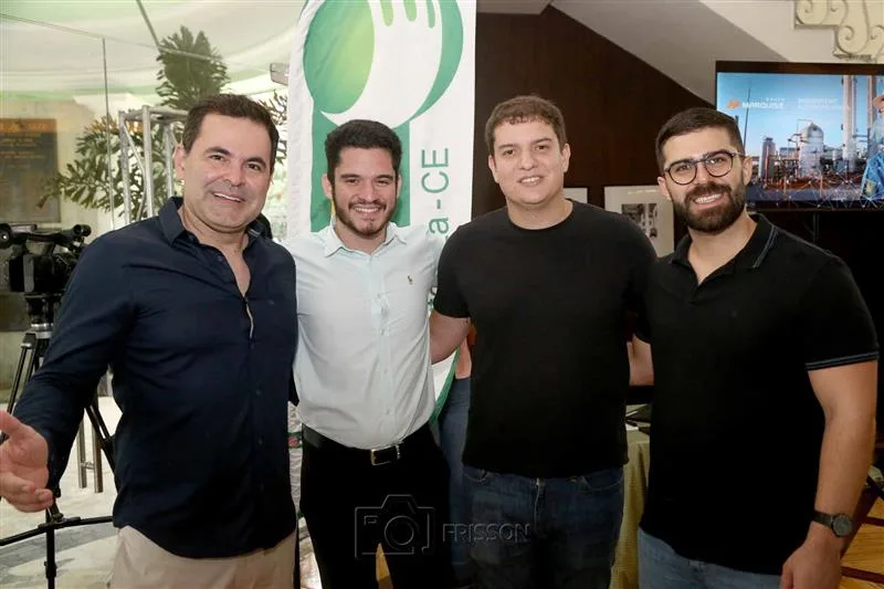 Allan Sankey, Lucas Braga, Guilherme Colares e Bruno Ricciardi