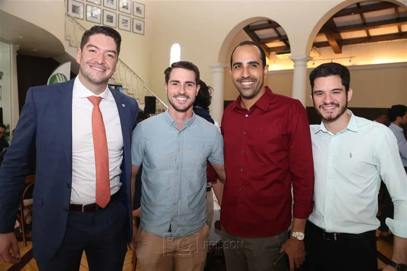 Caio Borges, Rafael Pamplona, Danilo Lobo e Lucas Braga