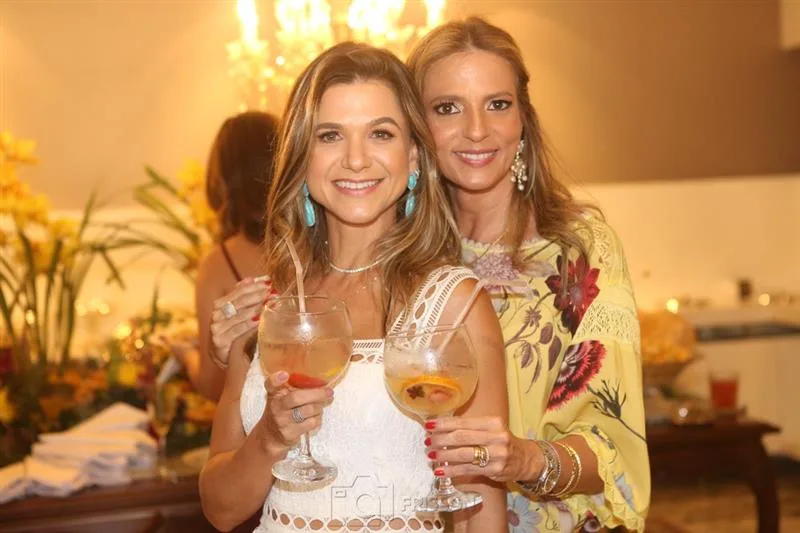 Aline Vasques e Michelle Aragão