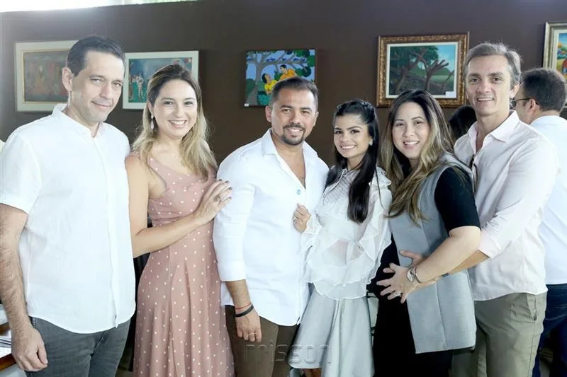 Andre, Marcela Camurça, Xand, Isabelle Temoteo, Carol Yamazaki e Marcelo Mafruta