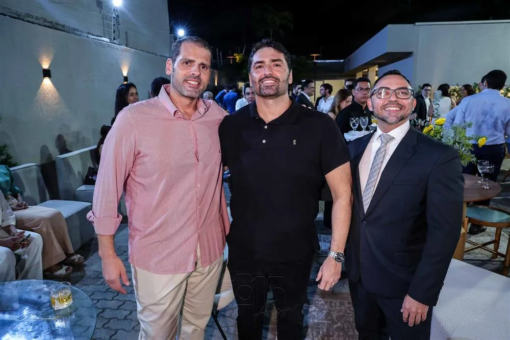 Aldo Neto, Suderlon Júnior e Carlos Furtado