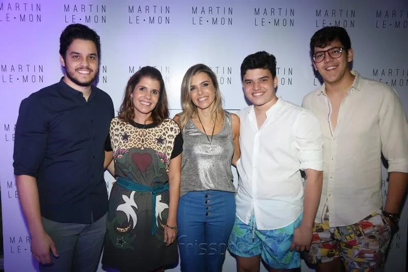 Cadeh Juaçaba, Claudia e Liliana Diniz, Carlos Henrique e João Pedro Borges