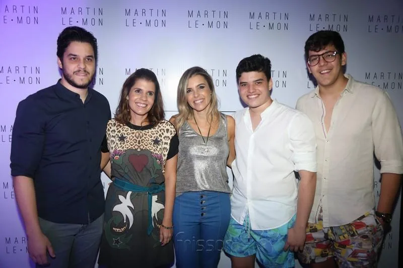 Cadeh Juaçaba, Claudia e Liliana Diniz, Carlos Henrique e João Pedro Borges