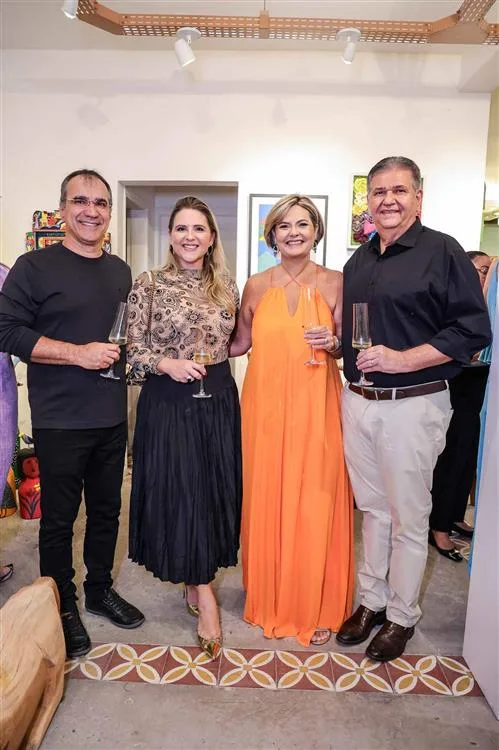 Eduardo Neves, Tereza Pitta, Juliana e Renato Rolim