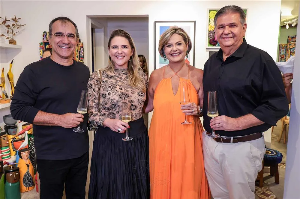 Eduardo Neves, Tereza Pitta, Juliana e Renato Rolim