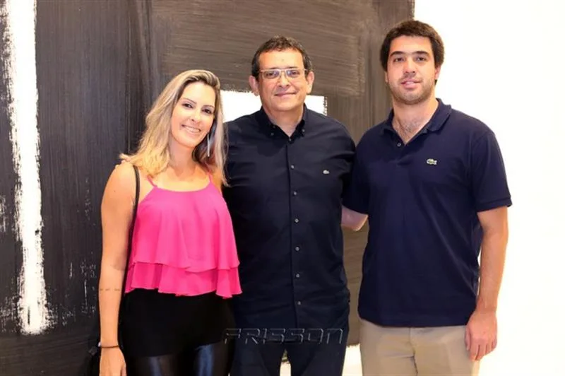 Marcela de Castro, José Guedes e Leonardo de Castro