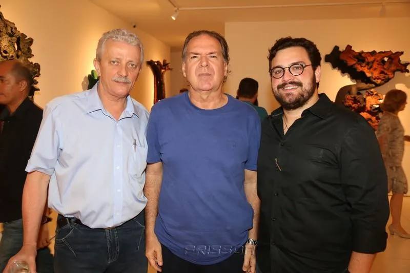 Arimateia Bessa, Fernando Uchoa e Alcimor Neto