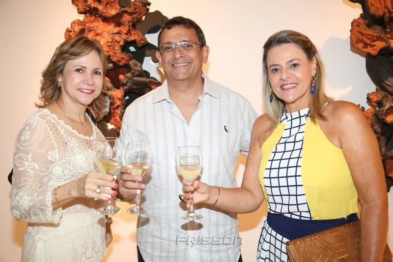 Daniele Gentil, José Guedes e Ana Eugenia Cavalcante