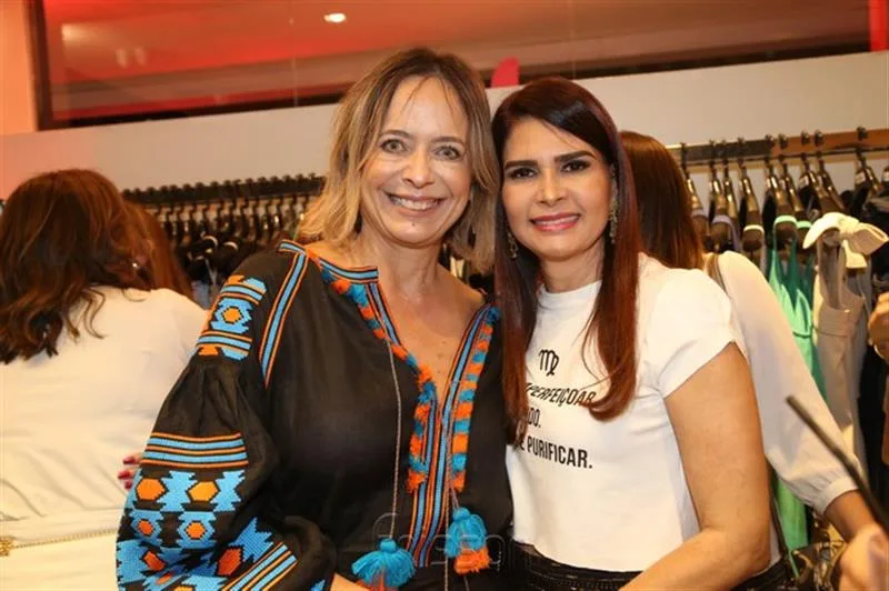 Andrea Fialho e Lorena Pouchain