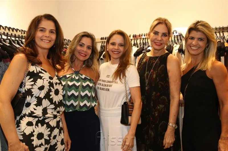Edriana Nunes, Veruska Carlos, Claudiane Juaçaba, Cida Mesquita e Valeria Gomes