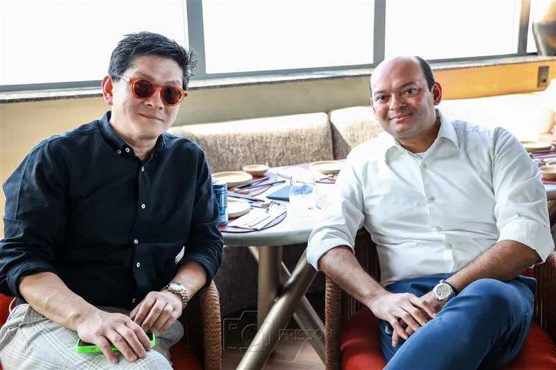Alexandre Imanishi e Otílio Ferreira