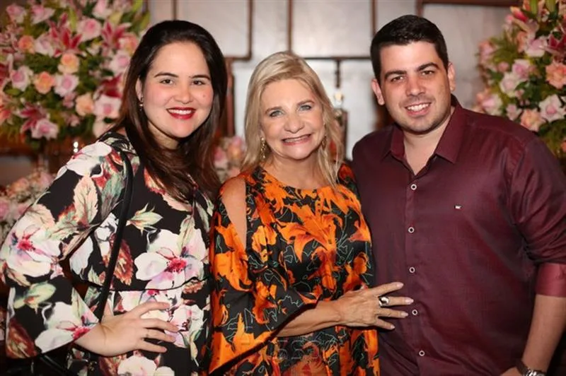 Barbara Matos, Rosangela Dias e Ricardo Matos