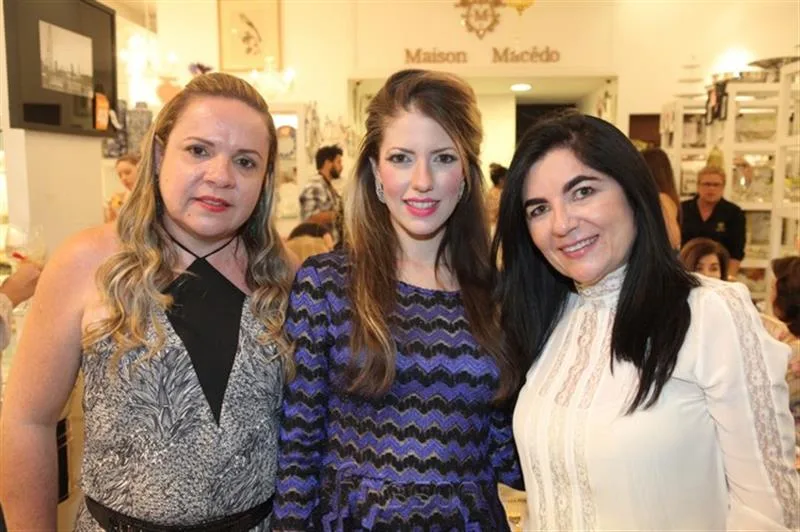 Helvia Moreira, Raquel Macedo e Maria Tereza Timbó