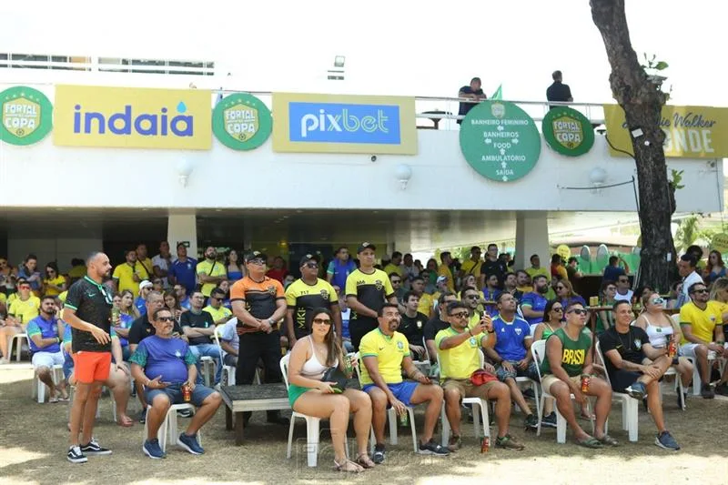 Fortal na Copa jogo Brasil x Croácia