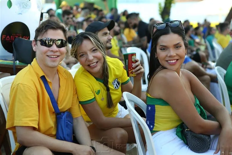 Fortal na Copa jogo Brasil x Croácia