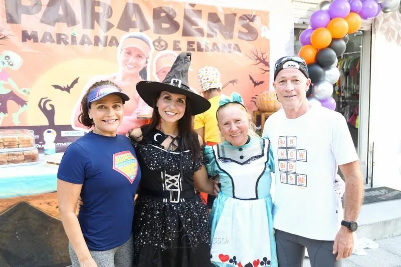 Andréa Cunha, Mariana Sá, Eliana e Eduardo Lamboglia