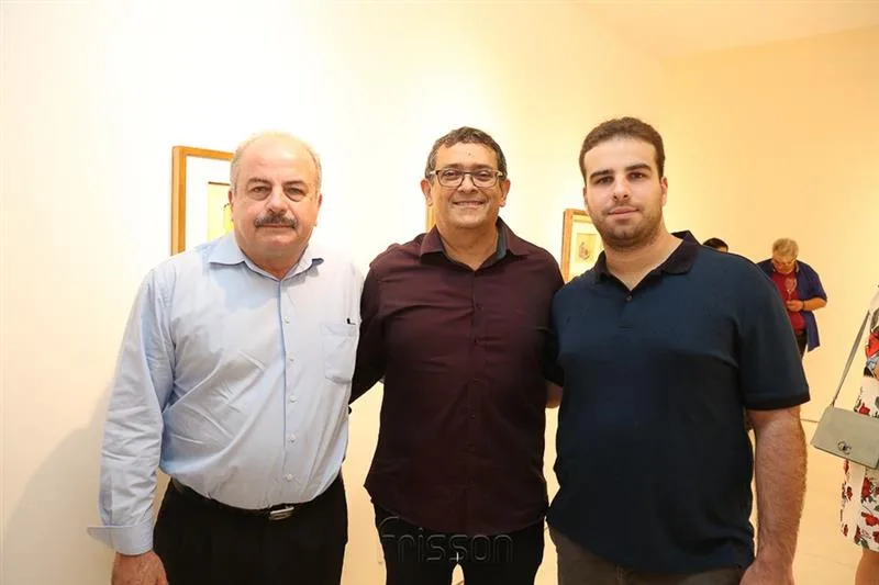 Ademar Gondim, José Guedes e Paulo Salim