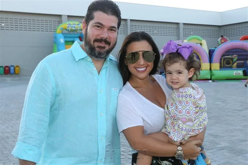 Armando, Manu e Valentina Campos