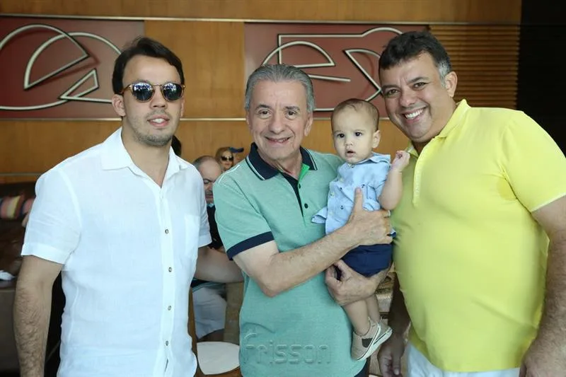 Alexandre Jr., Majela Félix, Alexandre Neto e Alexandre Félix