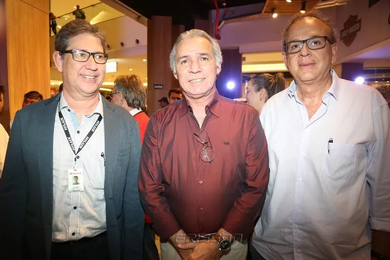 Álvaro César, Osvaldo Studart e Sérgio Fiúza