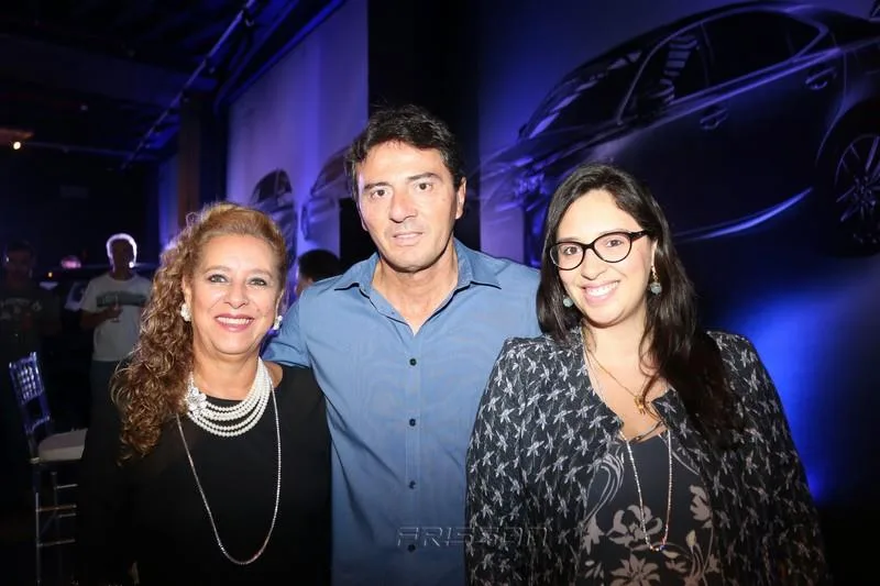 Brícia, Luis e Maira Teixeira