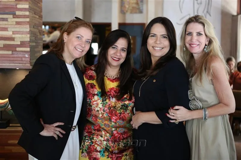 Andrea Delfino, Martinha Assunção, Andrea Rios e Marjorie Vidigal