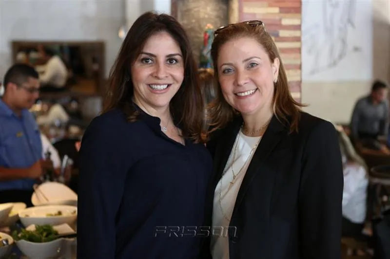 Cristiane Faria e Andrea Delfino