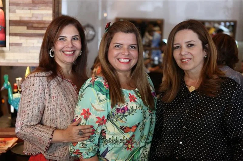 Genna Fiúza, Silvinha Carneiro e Inês Cavalcante