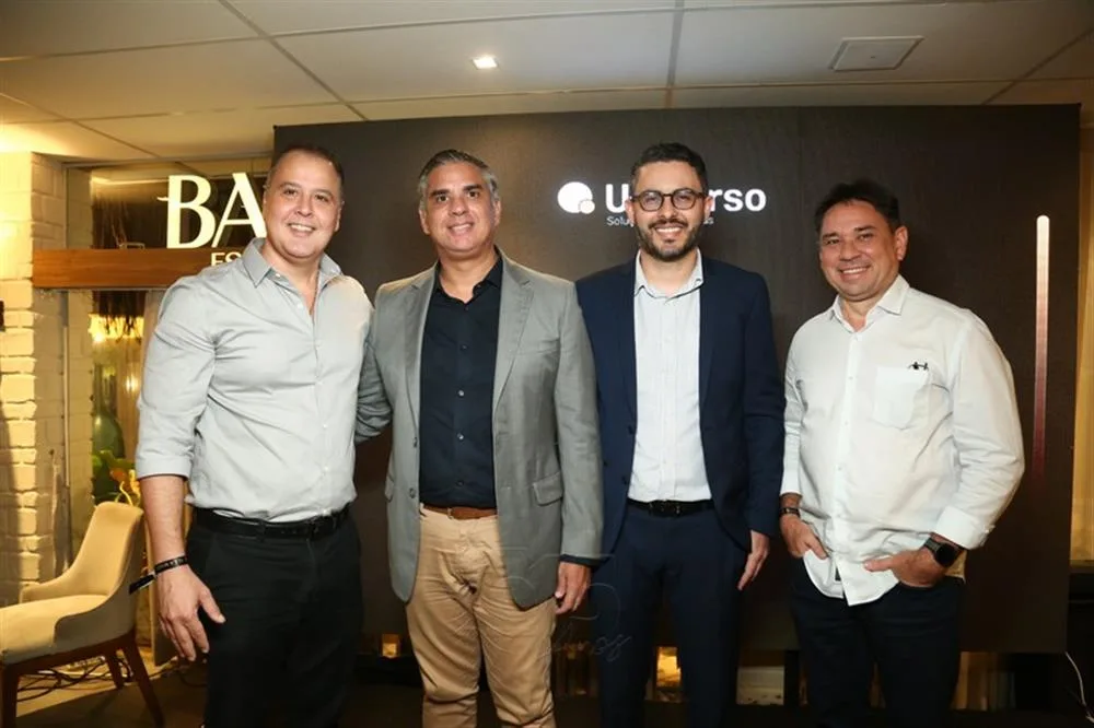 Fabrício Martins, Márcio de Castro, Rafael Cardoso e Flávio Ibiapina