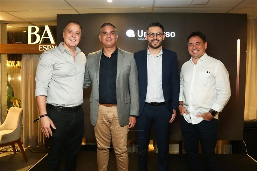 Fabrício Martins, Márcio de Castro, Rafael Cardoso e Flávio Ibiapina