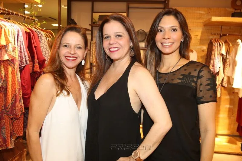 Claudiane Juaçaba, Isabelle Borges e Renata Cabral